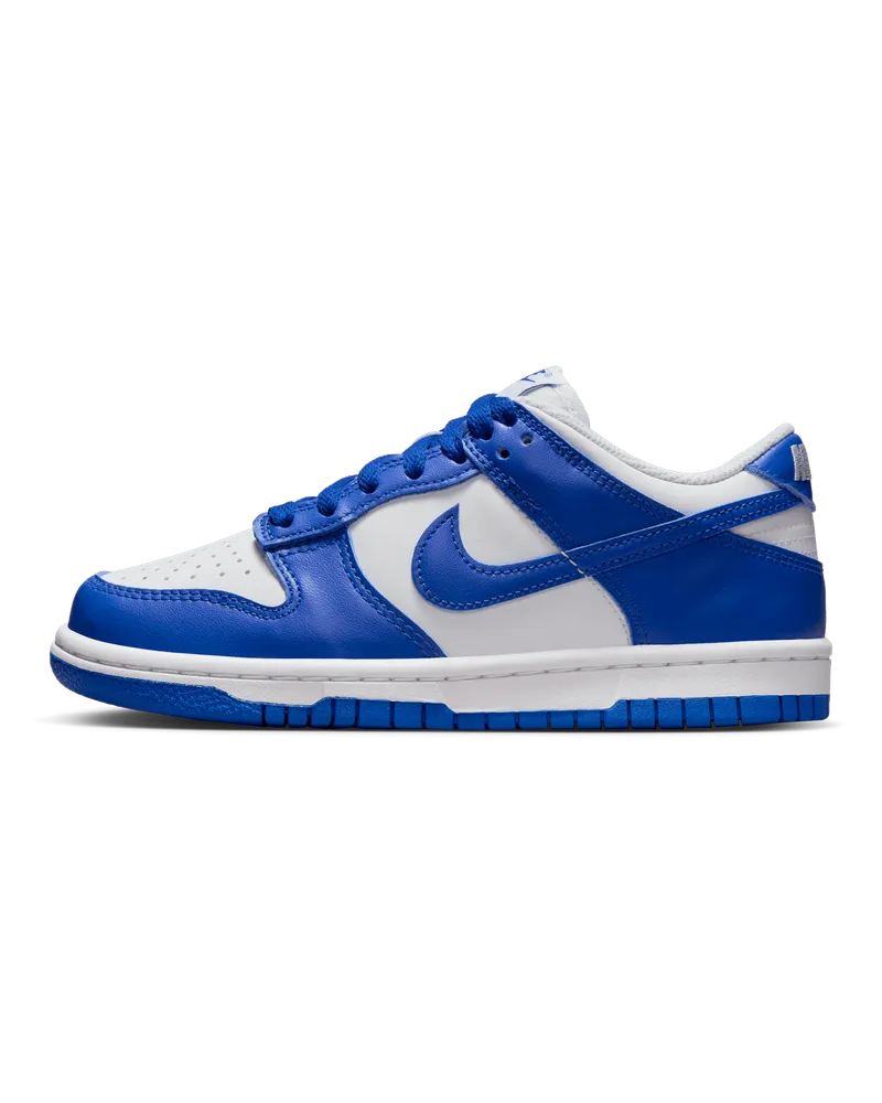 Nike Dunk Low Schuh für ältere Kinder - Weiß Weiß