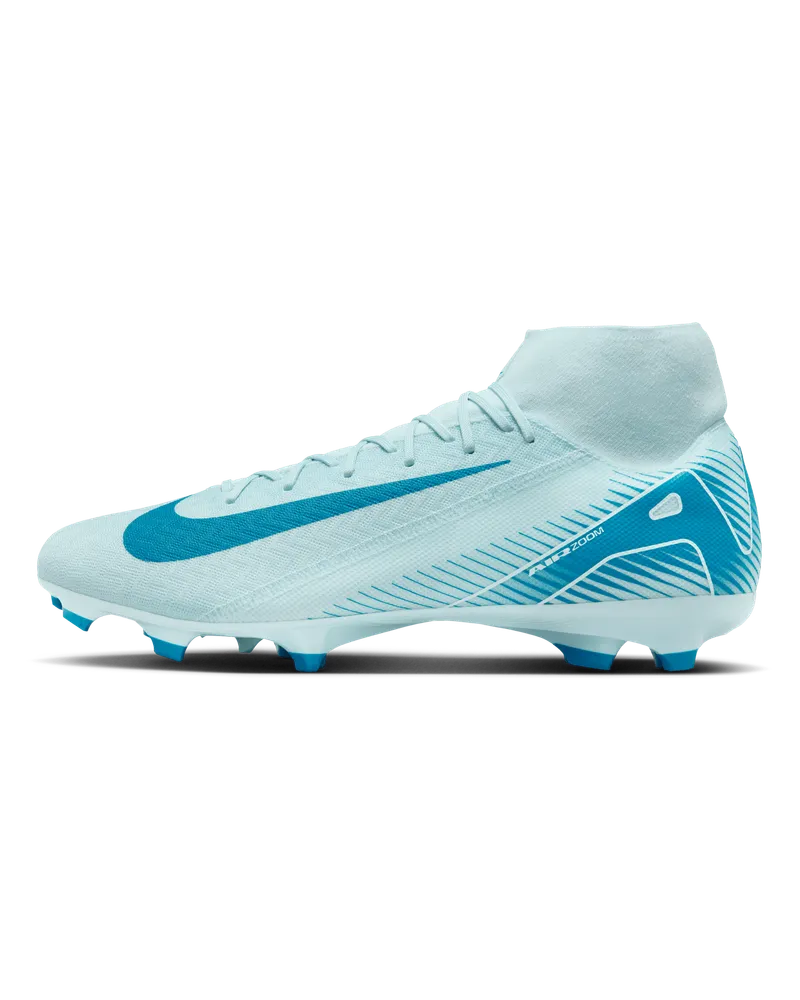 Nike Mercurial Superfly 10 Academy High-Top-Fußballschuh für verschiedene Böden - Blau Blau