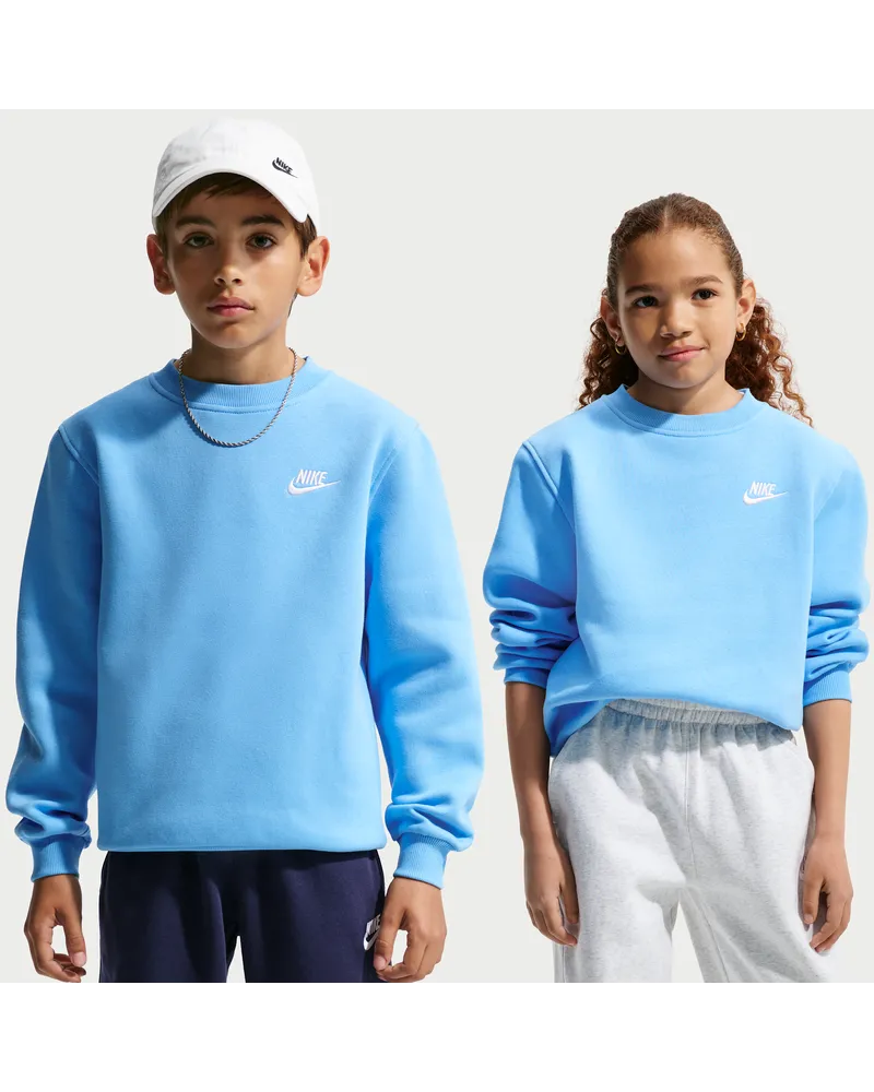 Nike Club Fleece Sweatshirt für ältere Kinder - Blau Blau