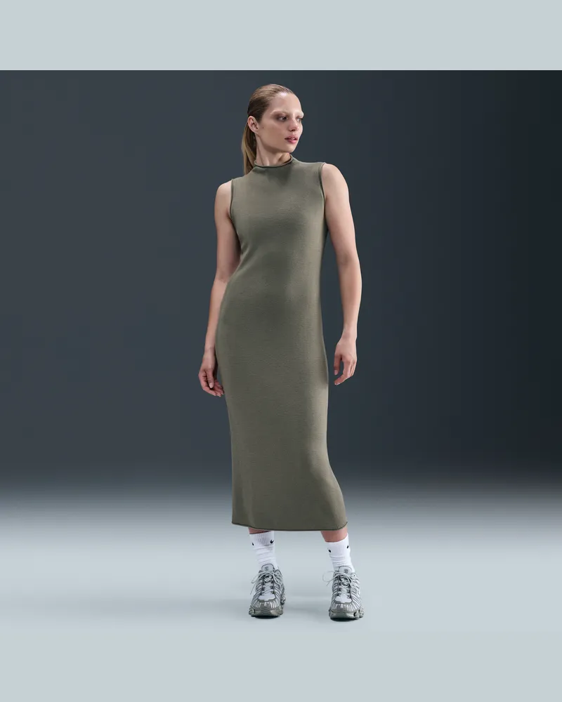 Nike Wool Classics Strickkleid - Grün Grün