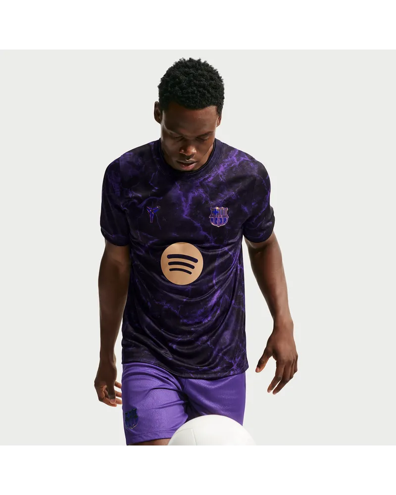 Nike FC Barcelona Away Kobe Dri-FIT Pre-Match-Fußballoberteil (Herren) - Lila Lila