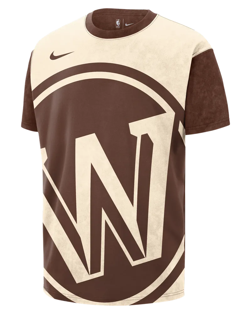 Nike Golden State Warriors Essential City Edition  NBA Max90-T-Shirt (Herren) - Braun Braun