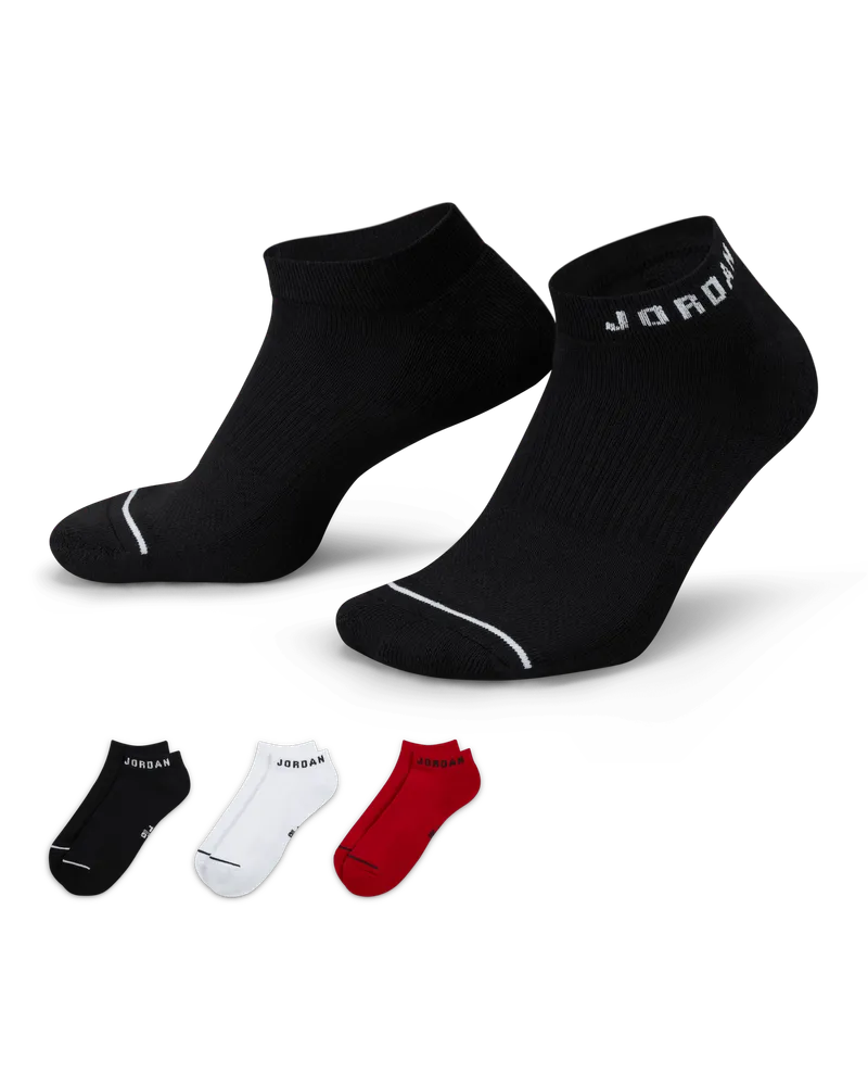 Jordan Everyday No-Show-Socken für jeden Tag (3 Paar) - Multi-Color Multi-color