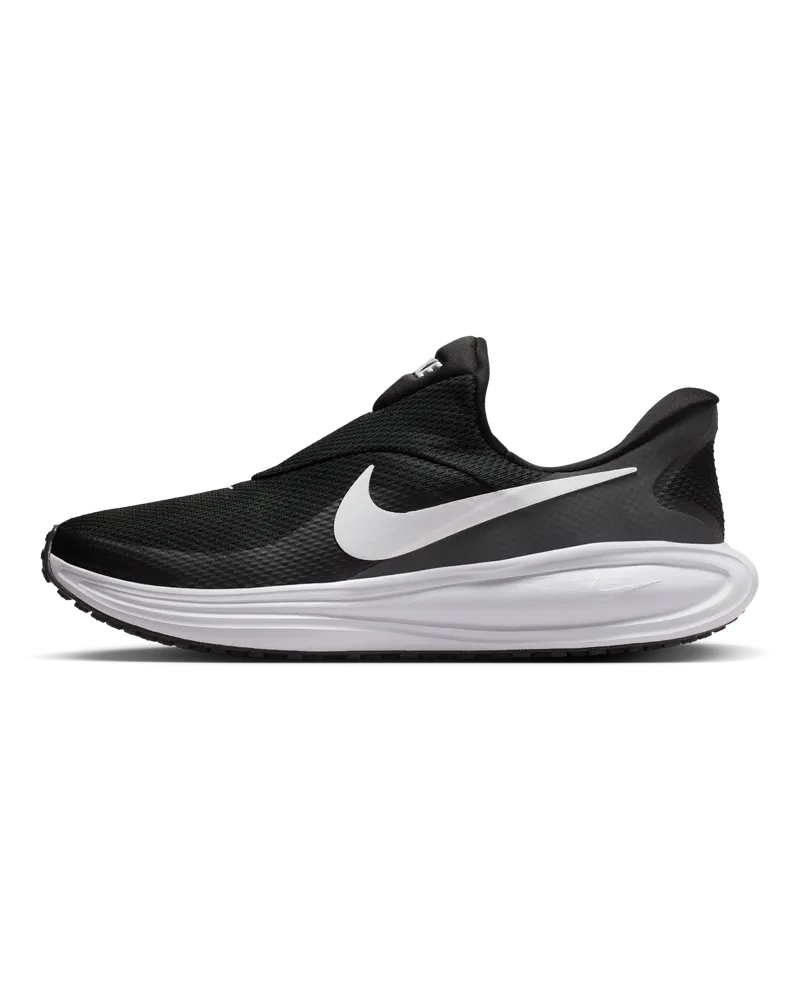 Nike Revolution 8 EasyOn Straßenlaufschuh (Herren) - Schwarz Schwarz