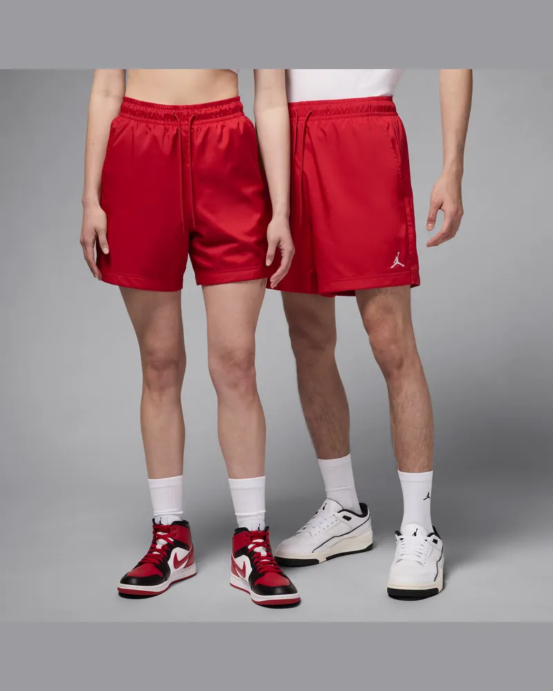 Jordan Poolside Herrenshorts (ca. 12,5 cm) - Rot Rot