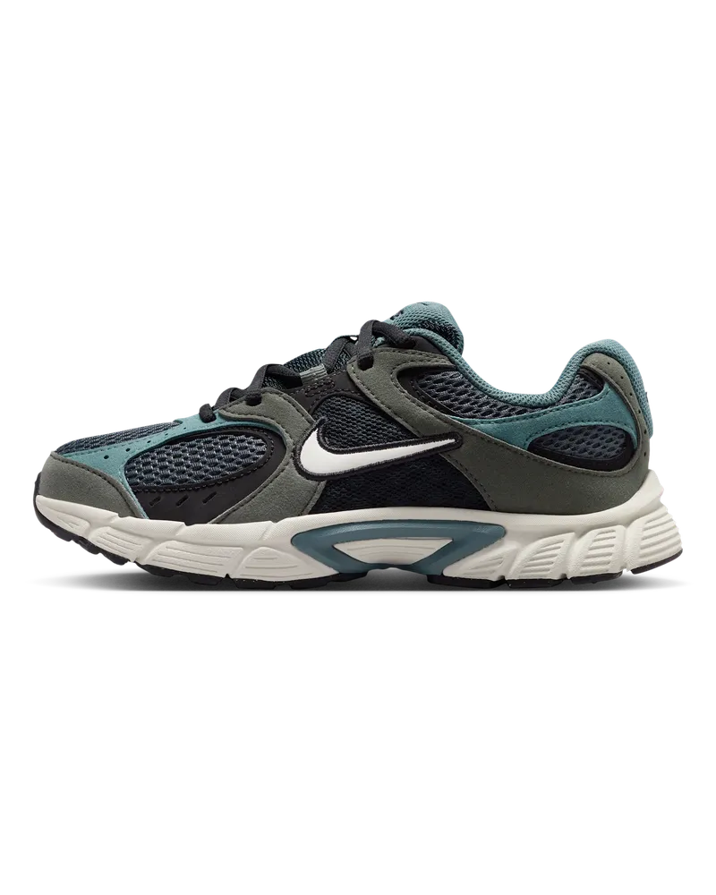 Nike V5 Runner Suede Schuh (ältere Kinder) - Schwarz Schwarz