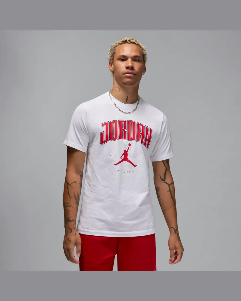 Jordan T-Shirt (Herren) - Weiß Weiß