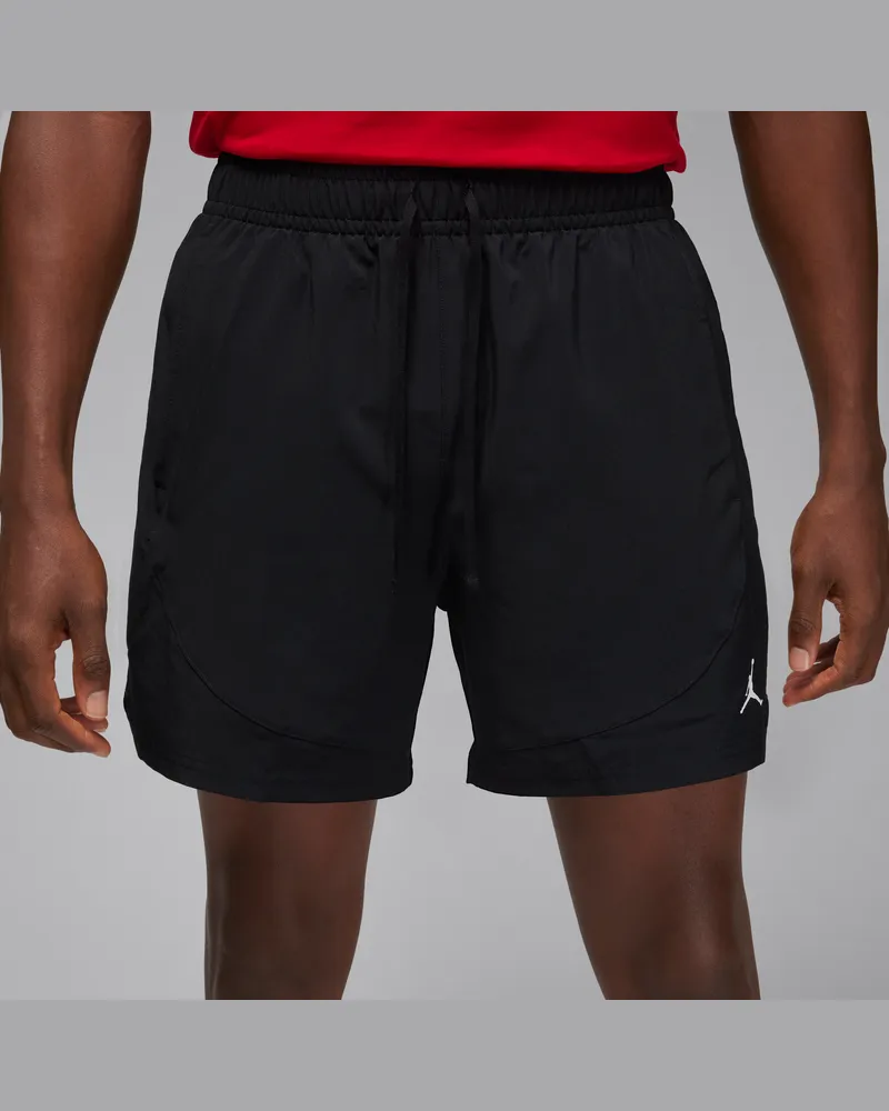 Nike Jordan Dri Fit Sport Herren Trainingsshorts Aus Webmaterial Schwarz