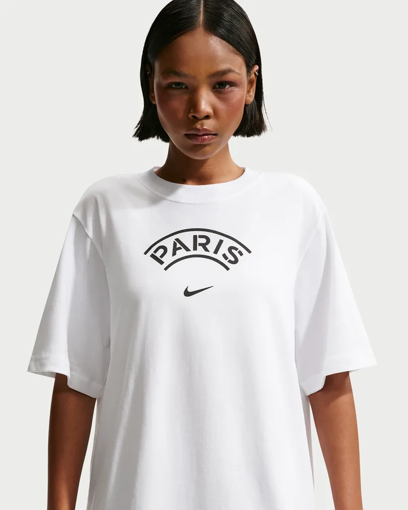 Nike Paris Saint-Germain  Fußball-T-Shirt (Damen) - Weiß Weiß