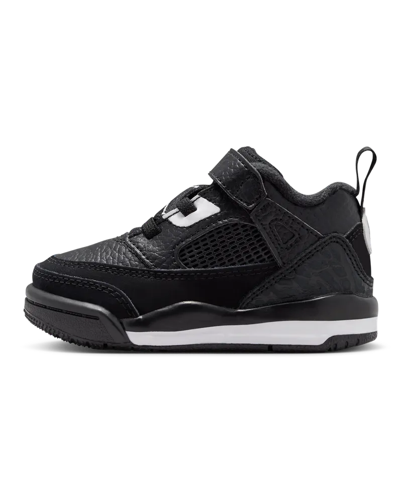 Jordan Spizike Low Schuh für Babys und Kleinkinder - Schwarz Schwarz