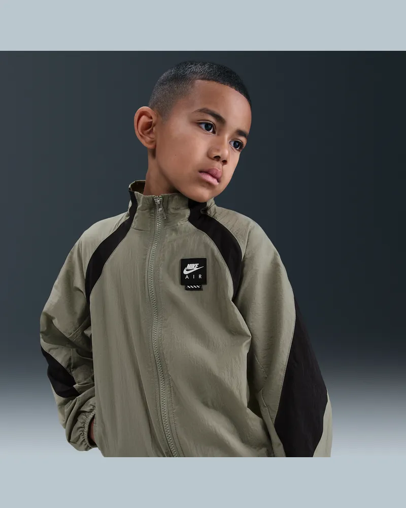 Nike Air Track-Jacket aus Webstoff (ältere Kinder) - Grün Grün