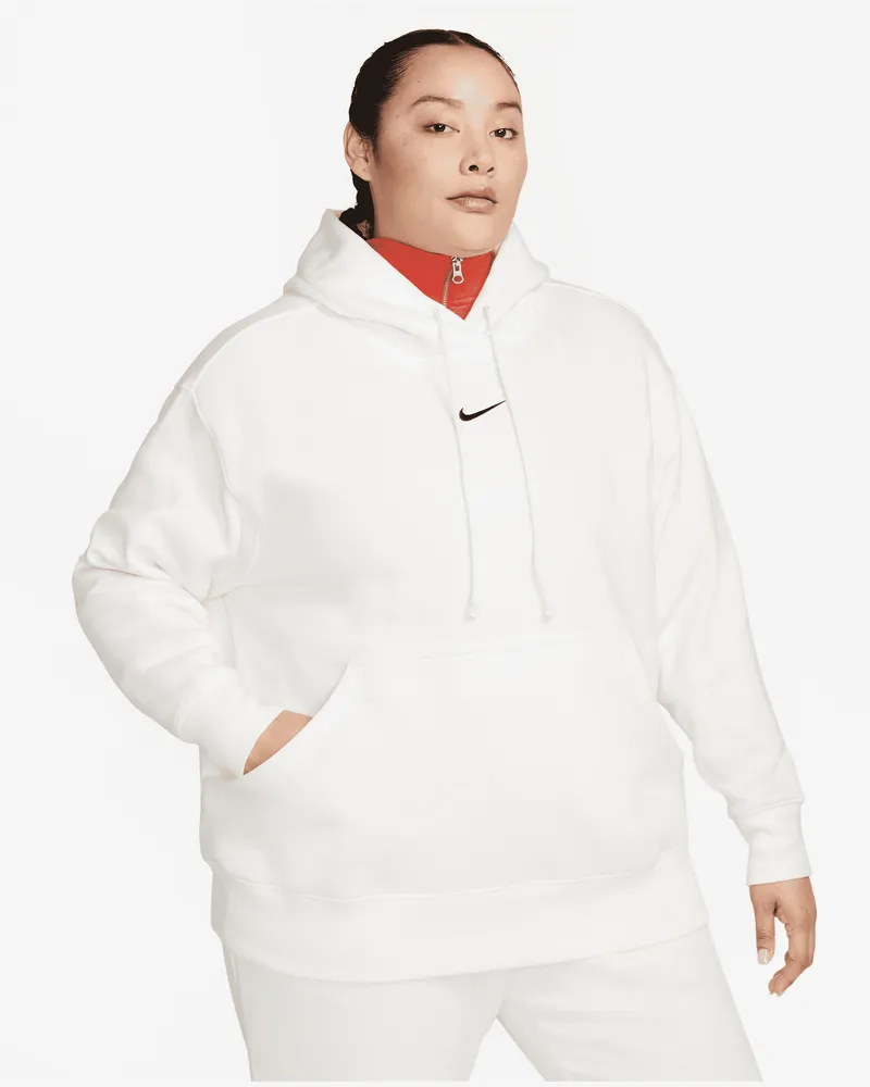 Nike Sportswear Phoenix Fleece Oversize-Hoodie für Damen - Weiß Weiß