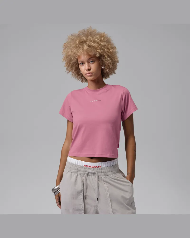 Jordan Women-T-Shirt - Pink Pink