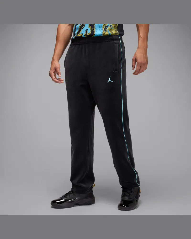 Jordan Brooklyn Trainingshose aus Velours für Herren - Schwarz Schwarz