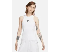 Sportswear Ripp-Tanktop für Damen - Weiß
