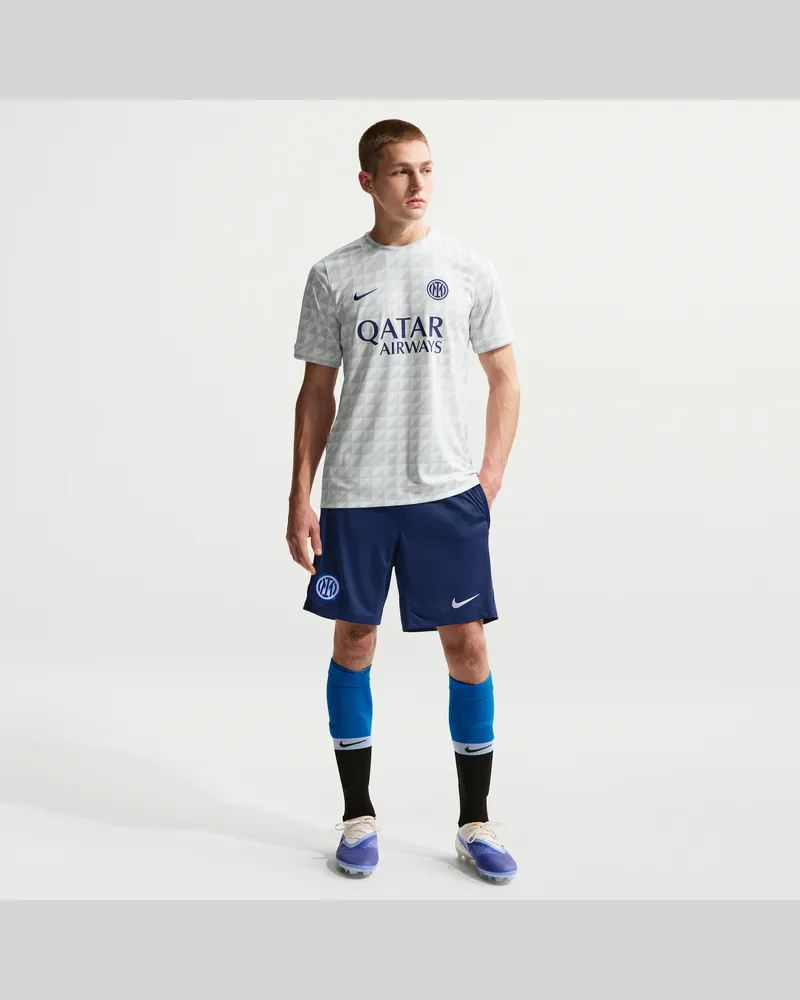 Nike Inter Mailand Strike  Dri-FIT Fußballshorts aus Strickmaterial (Herren) - Blau Blau