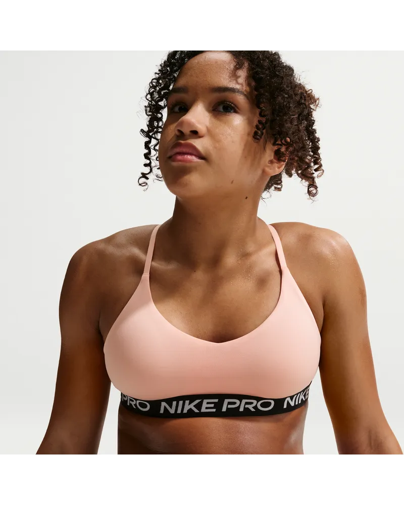 Nike Pro Indy Sport-BH (ältere Kinder, Mädchen) - Orange Orange