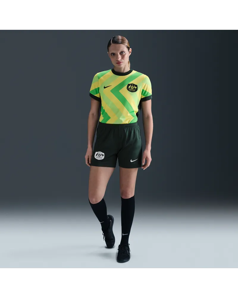 Nike Australien 2025/26 Stadium Home  Dri-FIT Replika-Fußballshorts (Damen) - Grün Grün