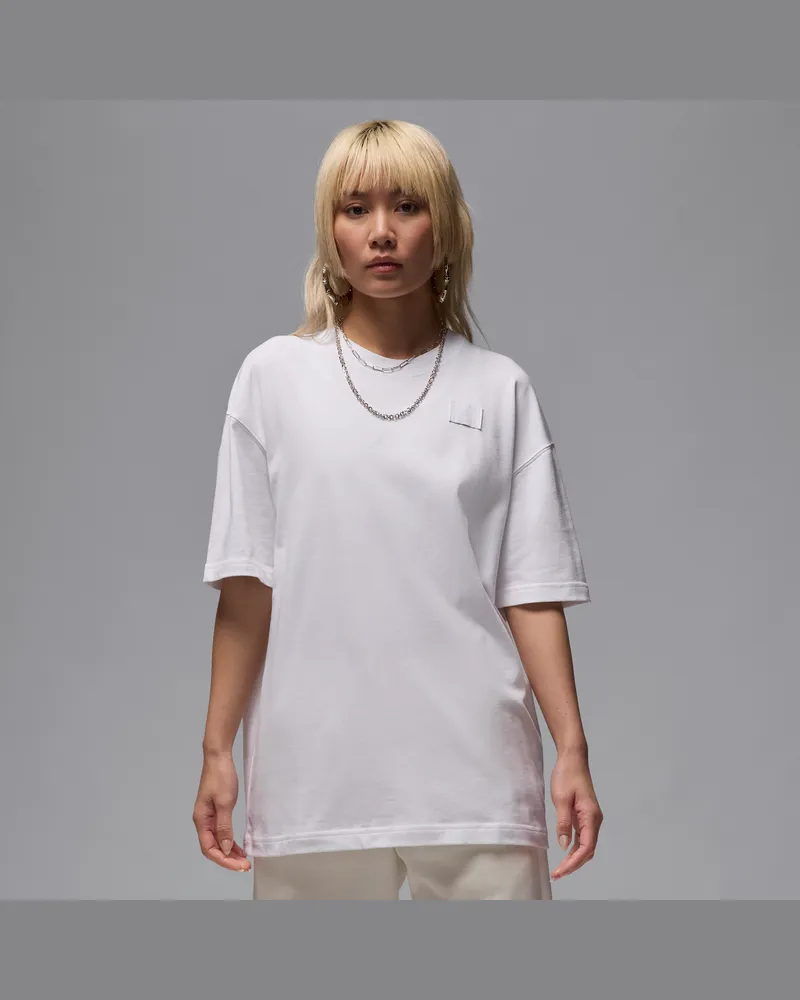 Jordan Flight Essentials Oversize-T-Shirt (Damen) - Weiß Weiß