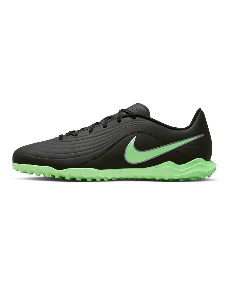 Nike Tiempo Maestro Club Low-Top-Fußballschuh für Turf - Schwarz Schwarz
