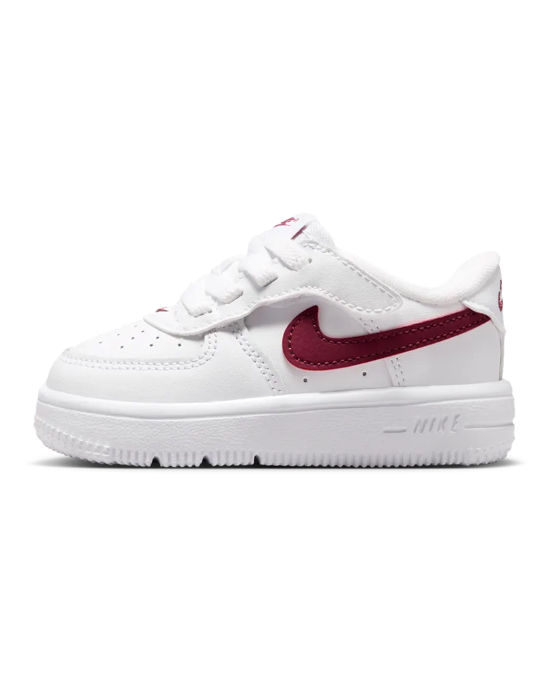 Nike Force 1 Low EasyOn Schuh (Babys/Kleinkinder) - Weiß Weiß
