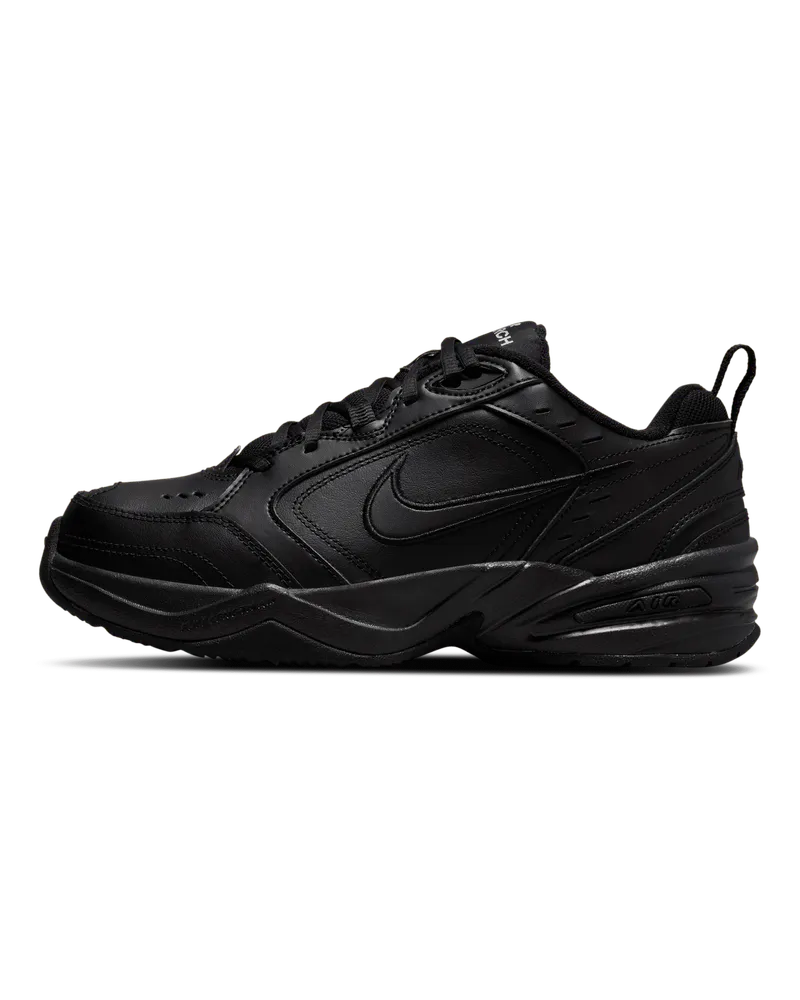 Nike Air Monarch IV Workout-Schuh für Herren (extraweit) - Schwarz Schwarz