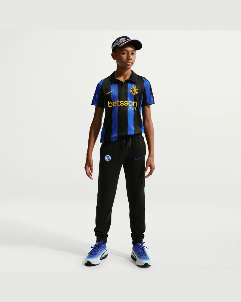 Nike Inter Mailand Club  Fußball-Jogger für ältere Kinder (Jungen) - Schwarz Schwarz