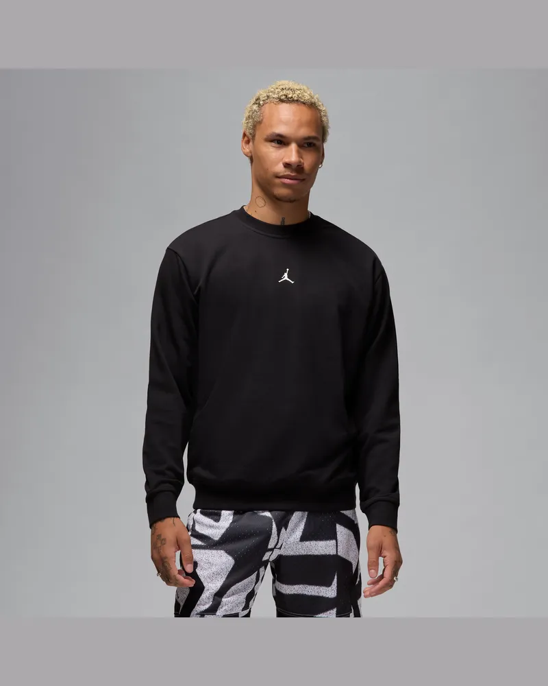 Jordan Sport Crossover Dri-FIT Sweatshirt mit Rundhalsausschnitt (Herren) - Schwarz Schwarz
