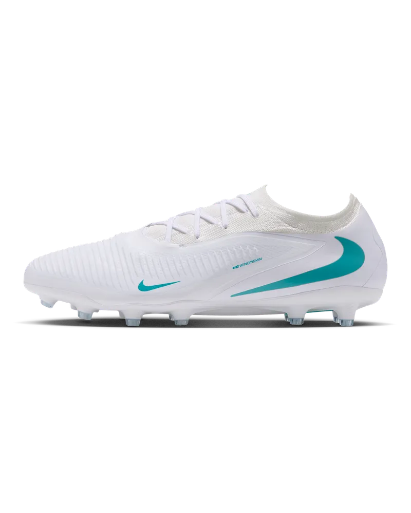 Nike Phantom 6 Low Pro Fußballschuh für Kunstrasen - Weiß Weiß