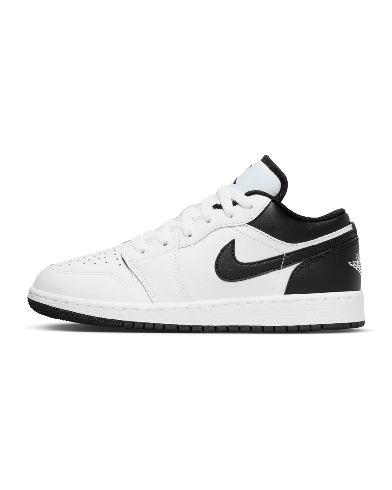 Jordan Air  1 Low Schuh für ältere Kinder - Weiß Weiß