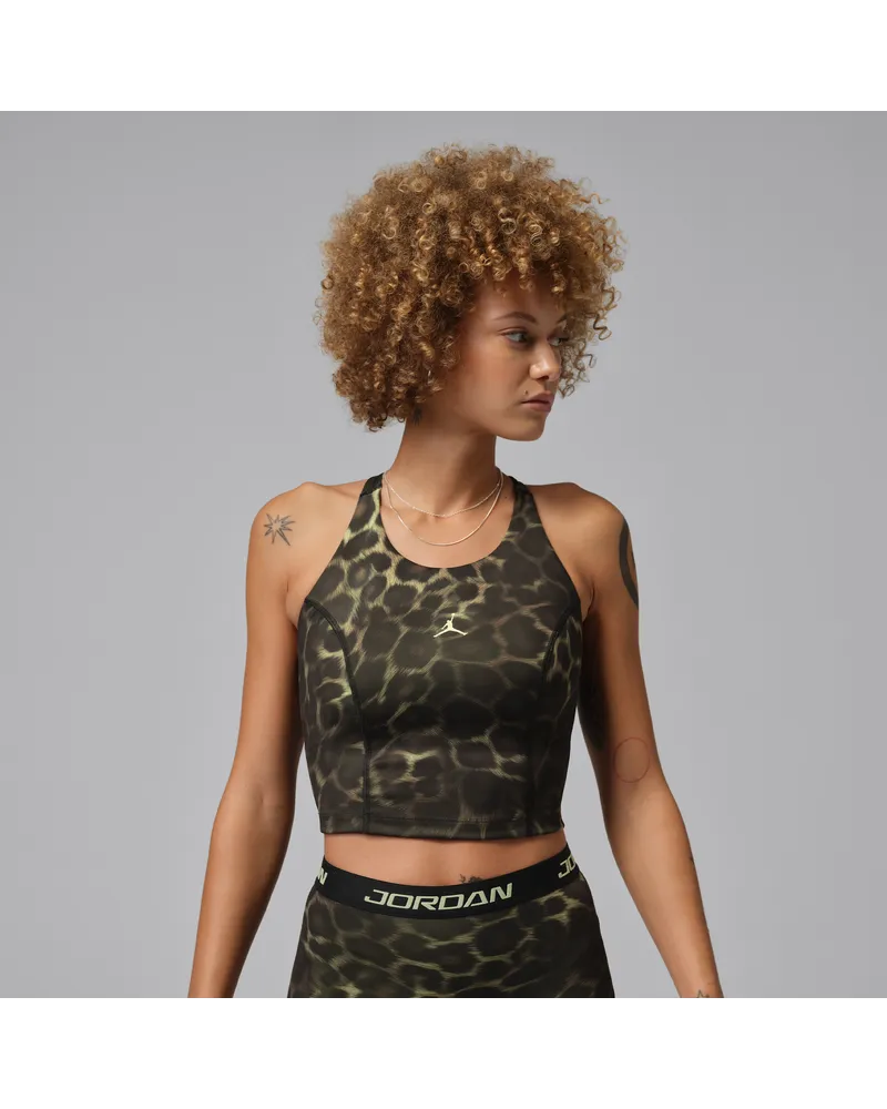 Jordan Sport Dri-FIT-Top mit Print (Damen) - Grün Grün