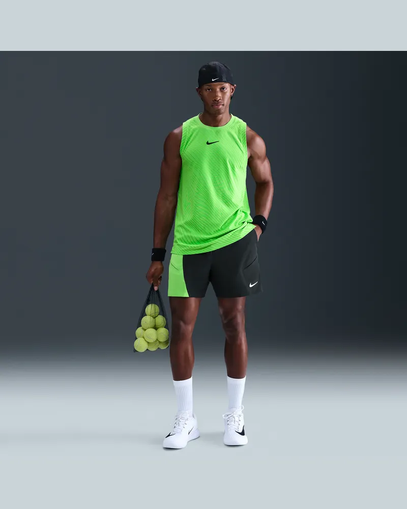 Nike Court Slam Dri-FIT Shorts (Herren) - Schwarz Schwarz