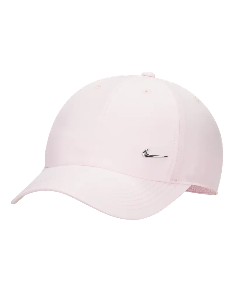Nike Dri-FIT Club unstrukturierte Metall-Swoosh-Cap für Kinder - Pink Pink