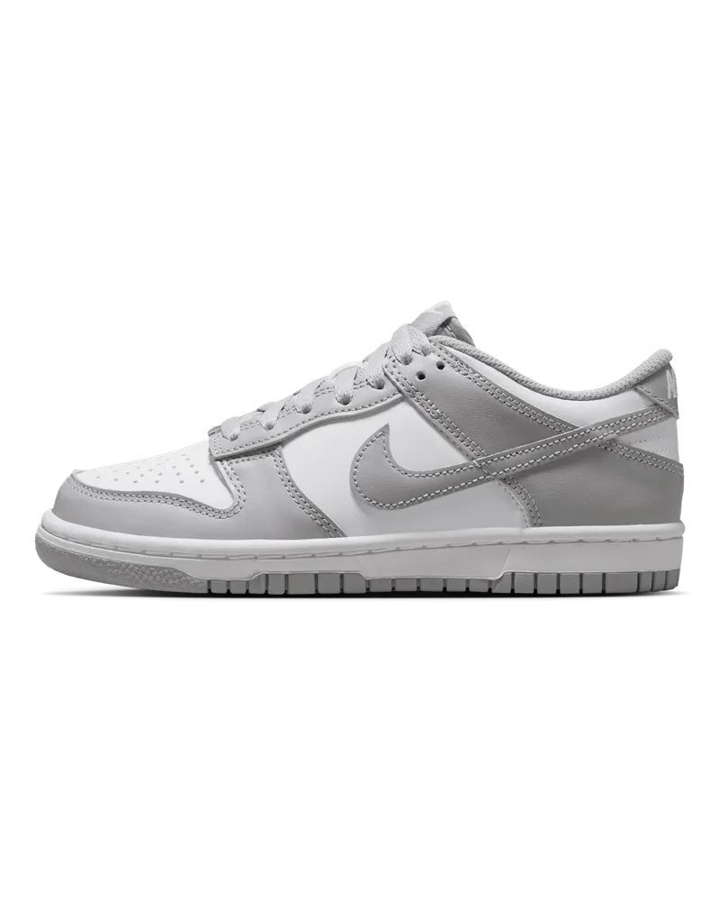 Nike Dunk Low Schuh für ältere Kinder - Weiß Weiß
