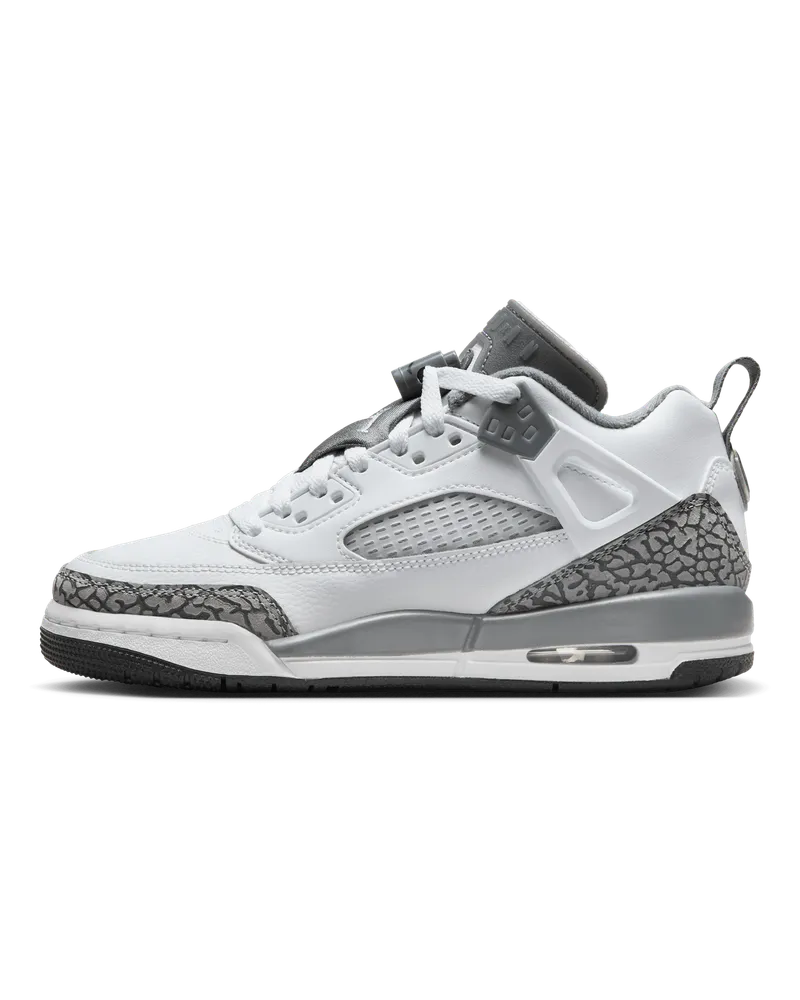 Jordan Spizike Low Schuh für ältere Kinder - Weiß Weiß