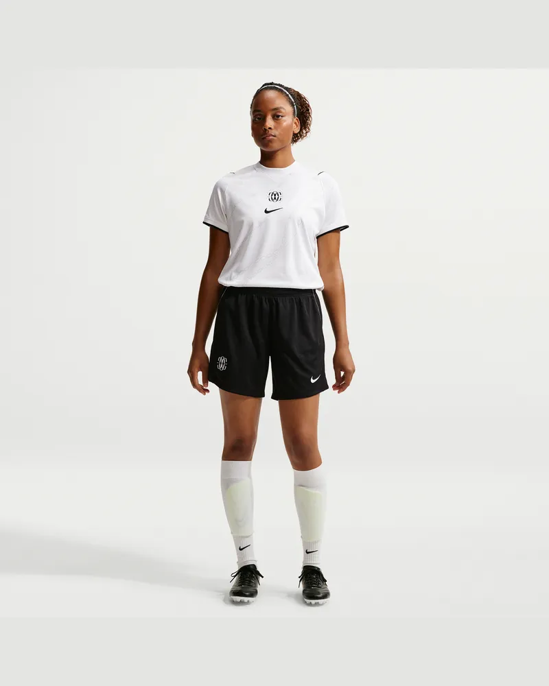 Nike Como Stadium Away  Replika-Fußballshorts mit Dri-FIT-Technologie (Damen) - Schwarz Schwarz