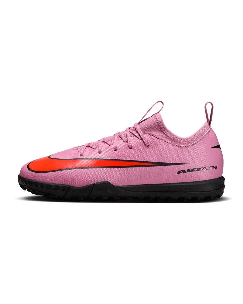 Nike Jr. Mercurial Vapor 16 Academy TF Low-Top-Fußballschuh (jüngere/ältere Kinder) - Pink Pink