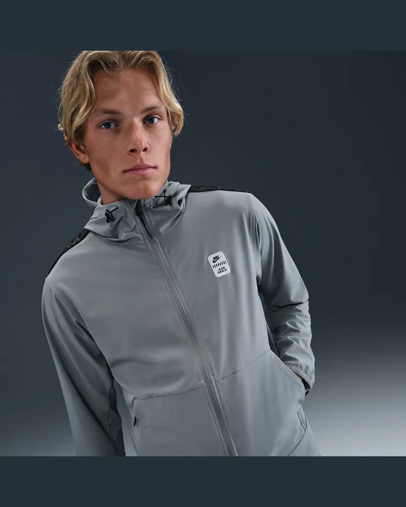 Nike Air Max Herren-Webjacke - Grau Grau