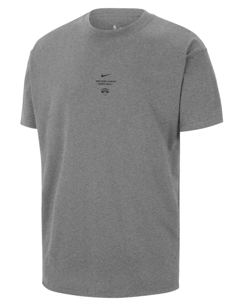 Nike Club Trainings-T-Shirt (Herren) der New York Knicks - Grau Grau