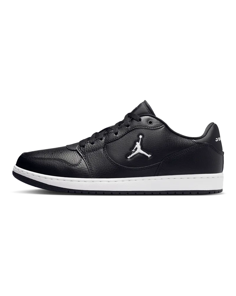 Jordan Court Connect Low Herrenschuhe - Schwarz Schwarz