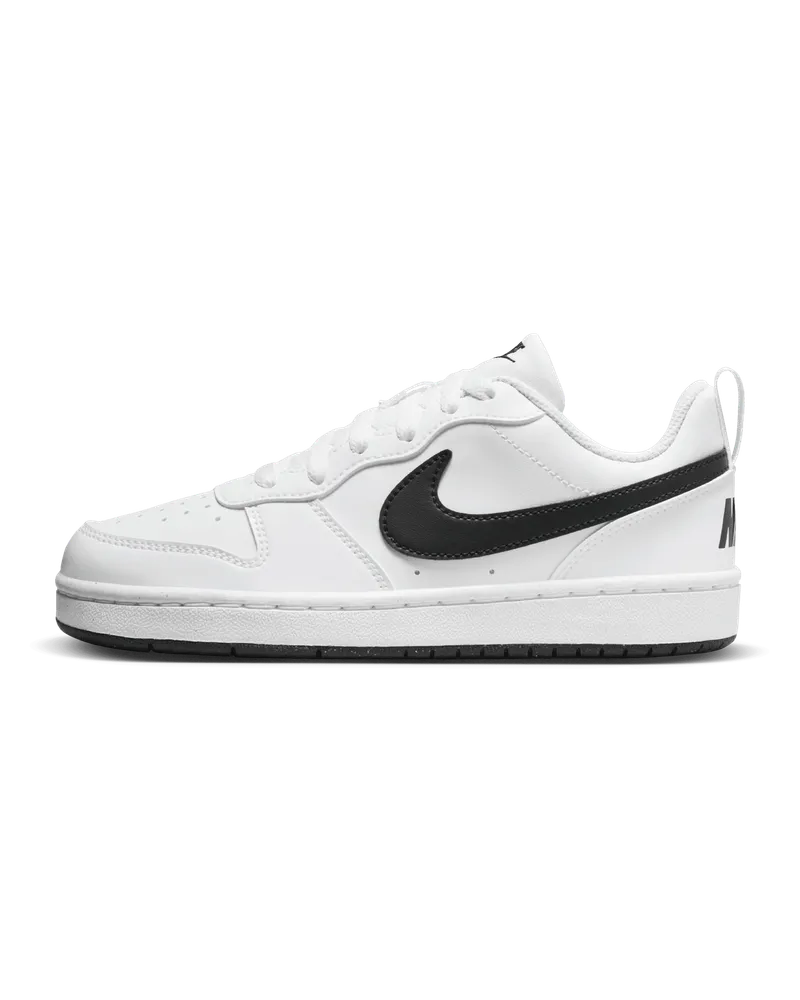 Nike Court Borough Low Recraft Schuh für ältere Kinder - Weiß Weiß