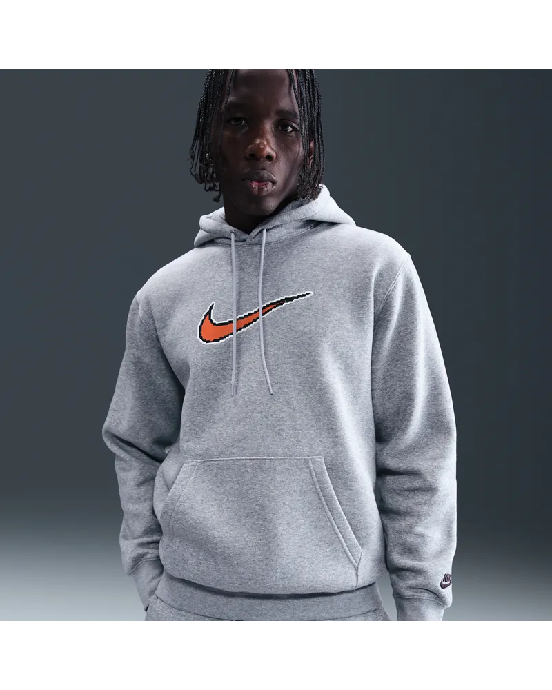 Nike Club Fleece-Hoodie (Herren) - Grau Grau