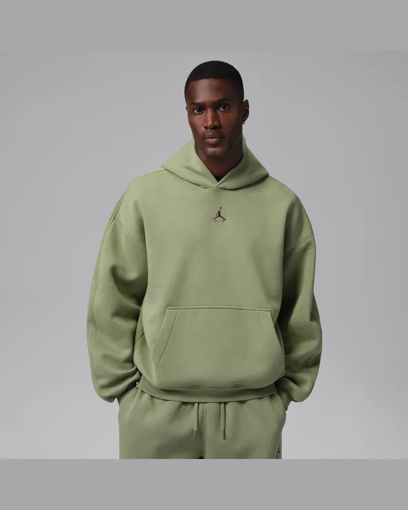 Jordan Brooklyn Oversize-Hoodie aus Fleece (Herren) - Grün Grün