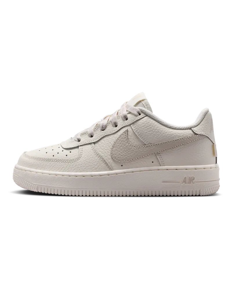 Nike Air Force 1 Low Schuh (ältere Kinder) - Weiß Weiß