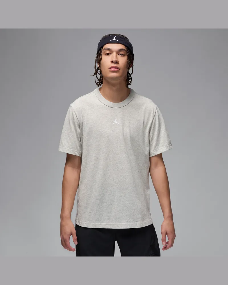 Jordan Sport Dri-FIT Kurzarmshirt für Herren - Grau Grau