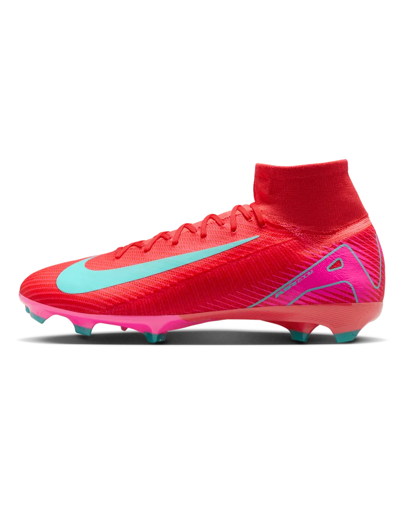 Nike Mercurial Superfly 10 Pro FG High-Top-Fußballschuh - Rot Rot