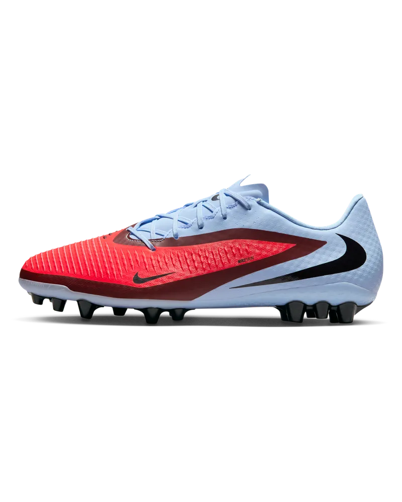 Nike Phantom 6 Low Academy Fußballschuh für Kunstrasen - Blau Blau
