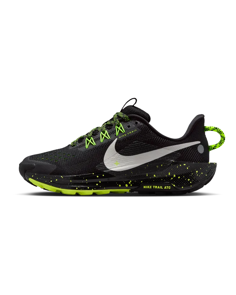 Nike Pegasus Trail 5 Traillaufschuh (ältere Kinder) - Schwarz Schwarz