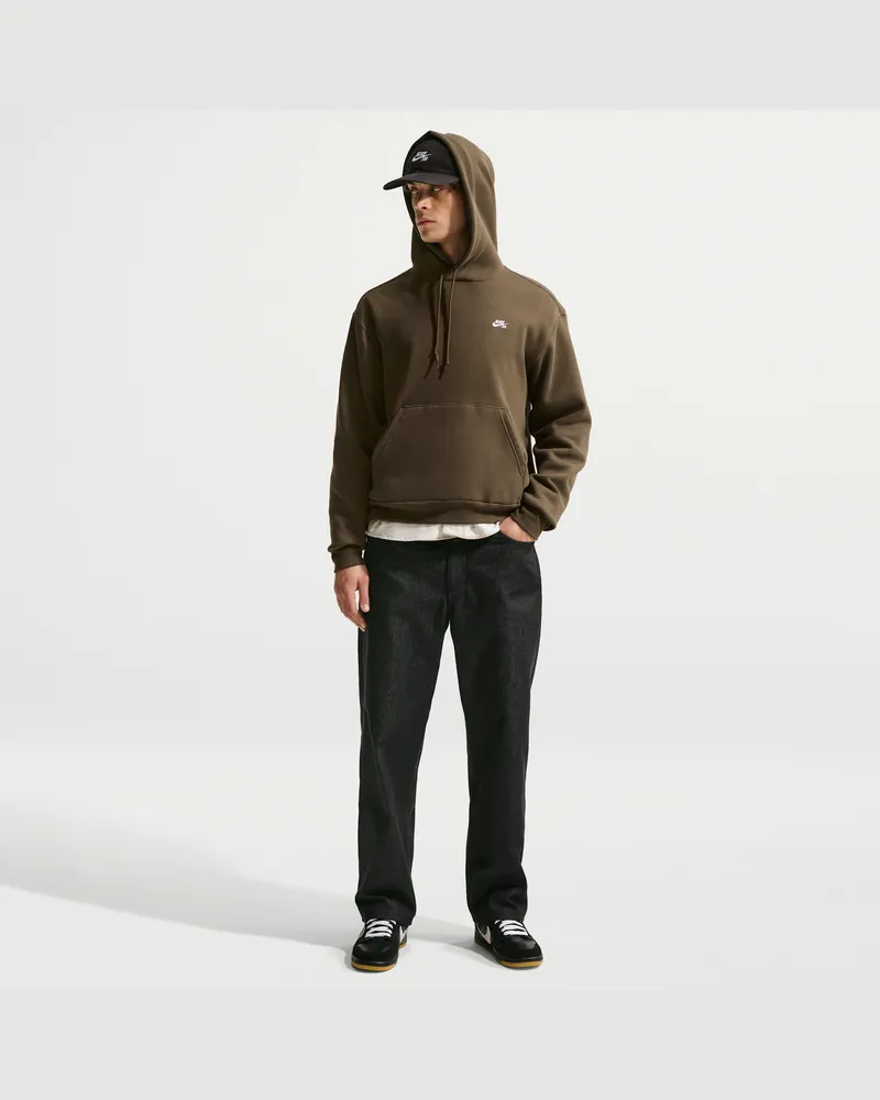 Nike SB weite Denim-Skateboardhose (Herren) - Schwarz Schwarz