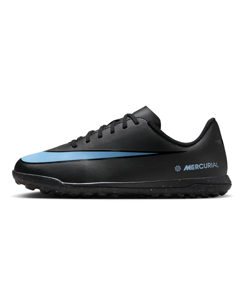Nike Jr. Mercurial Vapor 16 Club TF Low-Top-Fußballschuh (jüngere/ältere Kinder) - Schwarz Schwarz
